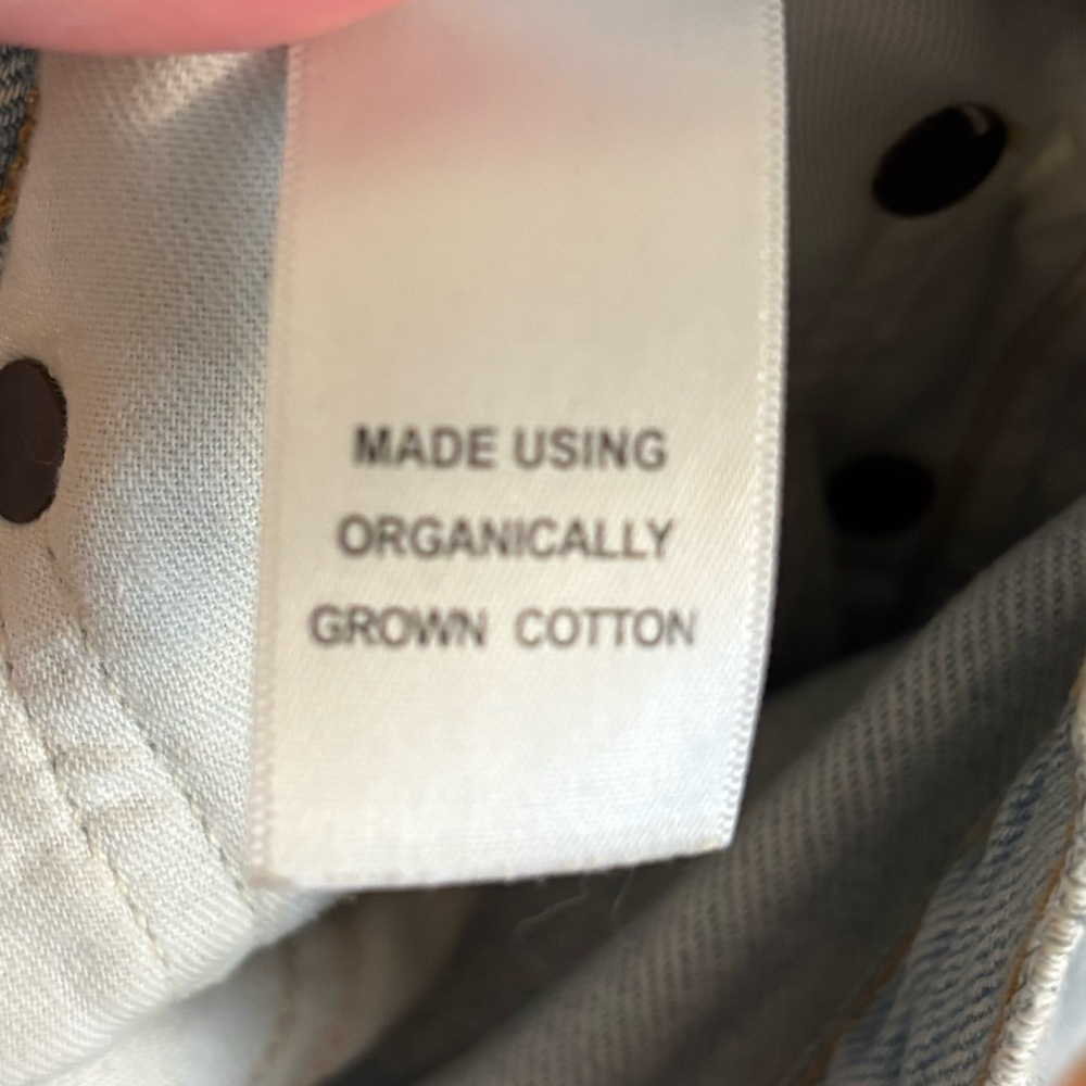 AGOLDE 100% Organic Cotton Mia Jeans in Scene - Picture 8 of 8